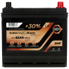 Akumulator Eurostart 12V 62Ah 580A P+ ECA62P