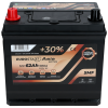 Akumulator Eurostart 12V 62Ah 580A L+ ECA62L