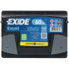 Akumulator Exide Excell 12V 60Ah 540A L2B P+ EB602