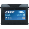 Akumulator Exide Excell 12V 60Ah 540A L2B P+ EB602