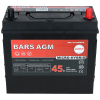 Akumulator Bars HYBRID AGM LINE 12V 45Ah 500A P+ BM45P