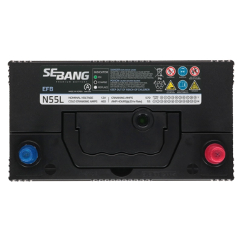 Akumulator Sebang EFB 12V 55Ah 460A P+ EFBJ55P