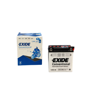 Akumulator EXIDE 12V 9Ah 85A P+ 12N9-3B