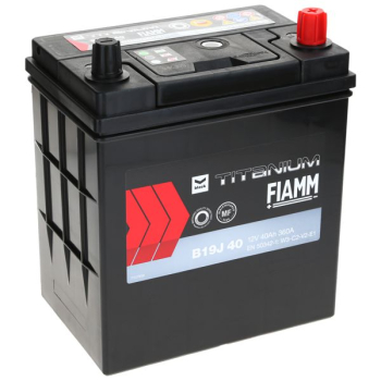 Akumulator Fiamm BLACK 12V 40Ah 360A P+ JFTP40