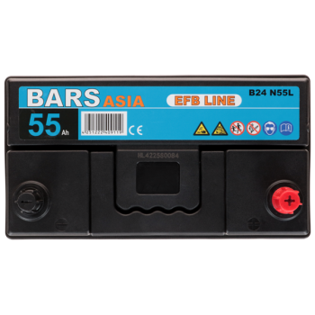 Akumulator Bars EFB LINE 12V 55Ah 460A P+ BF55B24PL
