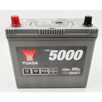 Akumulator Yuasa 12V 50Ah 450A L+ YBX5057