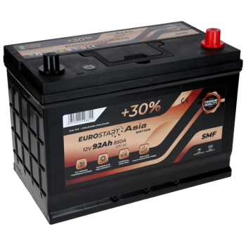 Akumulator Eurostart 12V 92Ah 850A P+ ECA92P