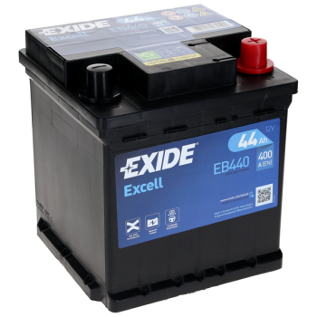 Akumulator Exide Excell 12V 44Ah 400A P+ L0 Exide EB440