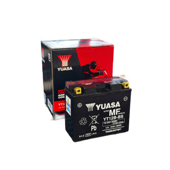 Akumulator YUASA 12V 10.5Ah 210A L+ YT12B-BS