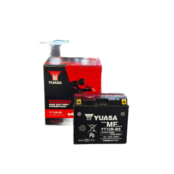Akumulator YUASA 12V 10.5Ah 210A L+ YT12B-BS