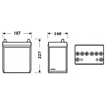 Akumulator Varta 12V 40Ah 330A A13