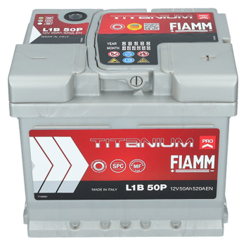 Akumulator Fiamm Pro 12V 50Ah 520A P+ FTP50+N
