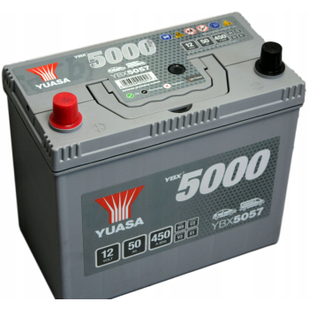 Akumulator Yuasa 12V 50Ah 450A L+ YBX5057