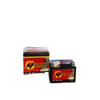 Akumulator BANNER 12V 3Ah 50A P+ YTX4L-BS 50314