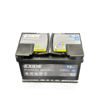 Akumulator EXIDE Premium 12V 72Ah 720A P+ EA772
