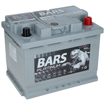 Akumulator Bars Platinum 12V 64Ah 610A P+ L2 BP64M
