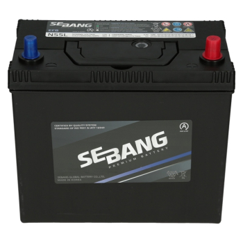 Akumulator Sebang EFB 12V 55Ah 460A P+ EFBJ55P