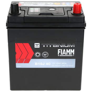 Akumulator Fiamm BLACK 12V 40Ah 360A P+ JFTP40