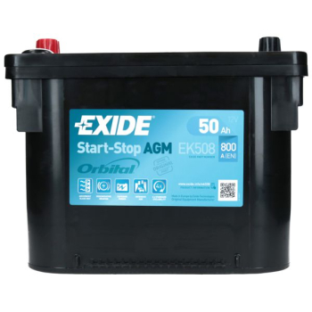 Akumulator Exide AGM 12V 50Ah 800A L+ EK508