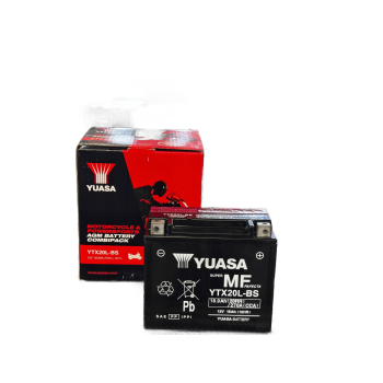 Akumulator YUASA 12V 18.9Ah 270A P+ YTX20L-BS