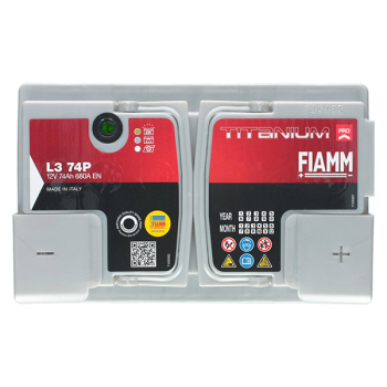 Akumulator Fiamm Pro 12V 74Ah 680A P+ FTP74+