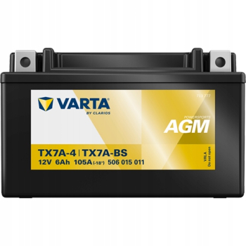 Akumulator Varta TX7A-BS 12V 6Ah 105A