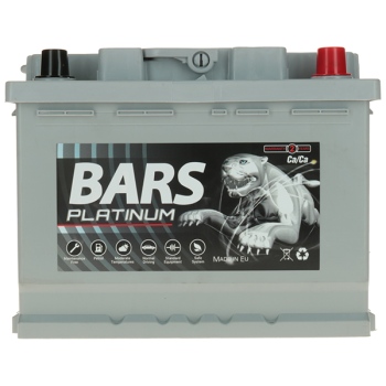 Akumulator Bars Platinum 12V 64Ah 610A P+ L2 BP64M