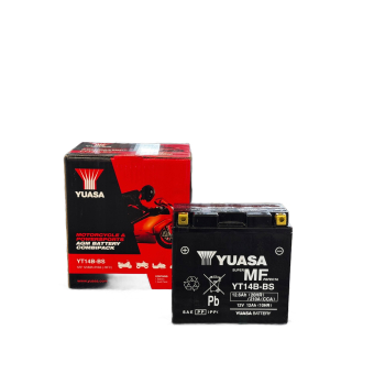 Akumulator YUASA 12V 12.6Ah 210A L+ YT14B-BS