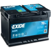 Akumulator Exide 70Ah 12V 70Ah 760A AGM
