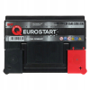 Akumulator Eurostart 12V 55Ah 520A P+