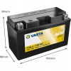 Akumulator Varta T7B-BS 12V 7Ah 120A