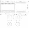Akumulator Eurostart 12V 55Ah 520A P+