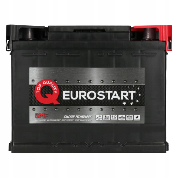 Akumulator Eurostart 12V 55Ah 520A P+