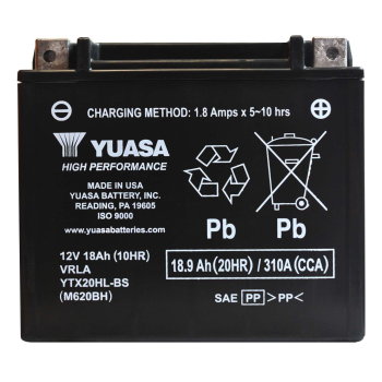 Akumulator Yuasa YTX20HL-BS 18Ah 310A
