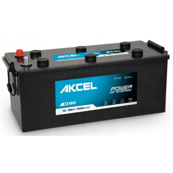 Akumulator Akcel 180Ah L+ 1000A