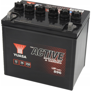 Akumulator Yuasa Garden 896 12v 26Ah 250A L+
