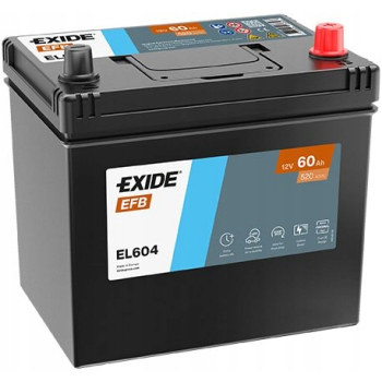 Akumulator Exide EL604 12V 60Ah 520A EFB