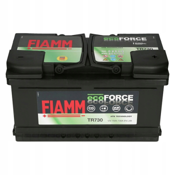 Akumulator Fiamm EcoForce AFB 12V 75Ah 730A P+ TR730