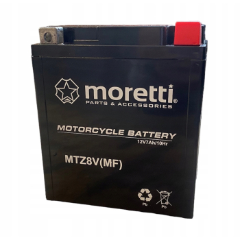 Akumulator Moretti AGM (GEL) MTZ8V
