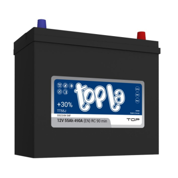 Akumulator Topla Top JIS 55Ah 490A P+ TT55J