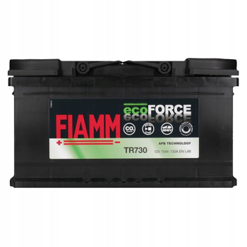 Akumulator Fiamm EcoForce AFB 12V 75Ah 730A P+ TR730