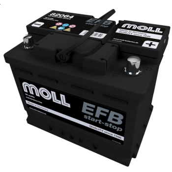 Akumulator Moll 64Ah P+ EFB 82064