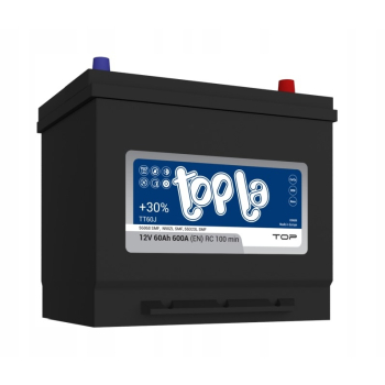 Akumulator Topla Top JIS 12V 60Ah 600A P+ TT60J