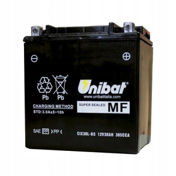 Akumulator Unibat CIX30L-BS 12V 30Ah 400A P+