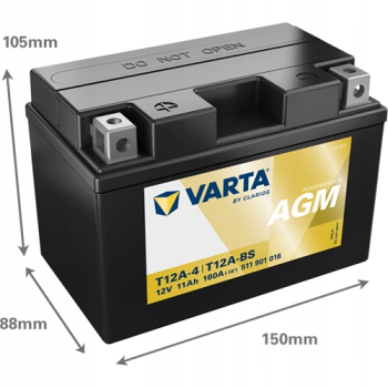 Akumulator Varta T12A-BS 12V 11Ah 160A