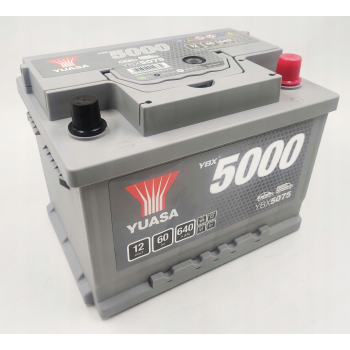 Akumulator Yuasa YBX5000 12V 60Ah 640A