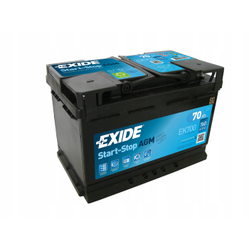 Akumulator Exide 70Ah 12V 70Ah 760A AGM