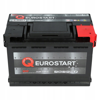 Akumulator Eurostart 12V 77Ah 730A (EN) P+