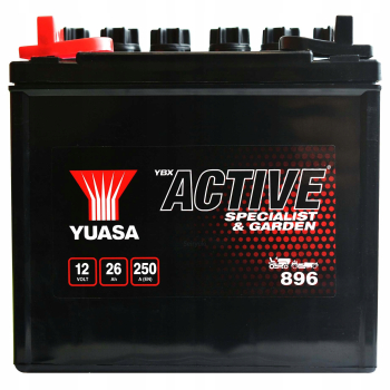 Akumulator Yuasa Garden 896 12v 26Ah 250A L+