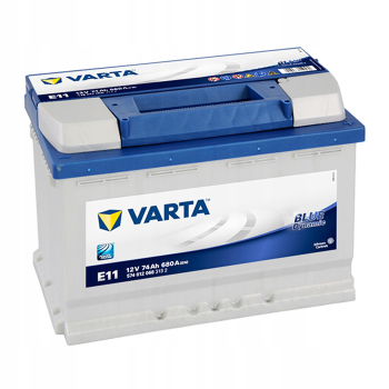 Akumulator VARTA Blue Dynamic E11 74Ah 680A P+